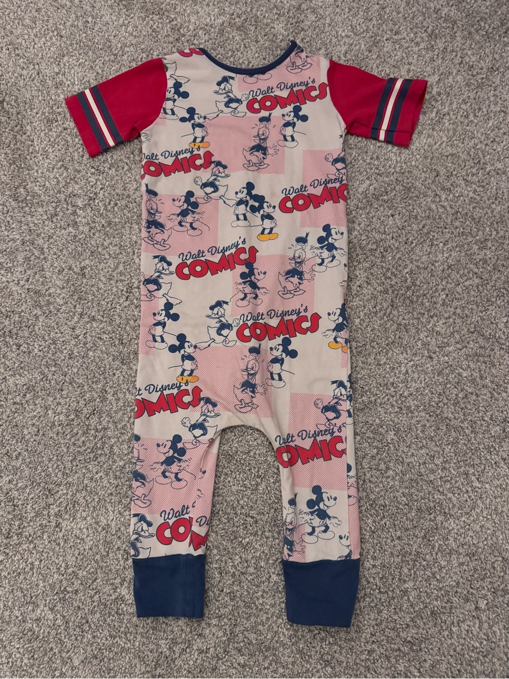 Disney Mickey Comics Kids One-Piece - red & Navy